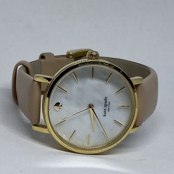 Kate Spade New York Vachetta 0073 Women\'s Beige Leather Analog Dial Watch VK154 main image 5